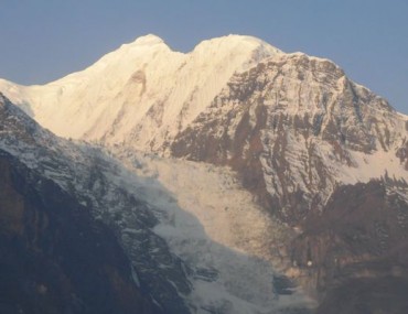 Tilicho peak seen from Manang